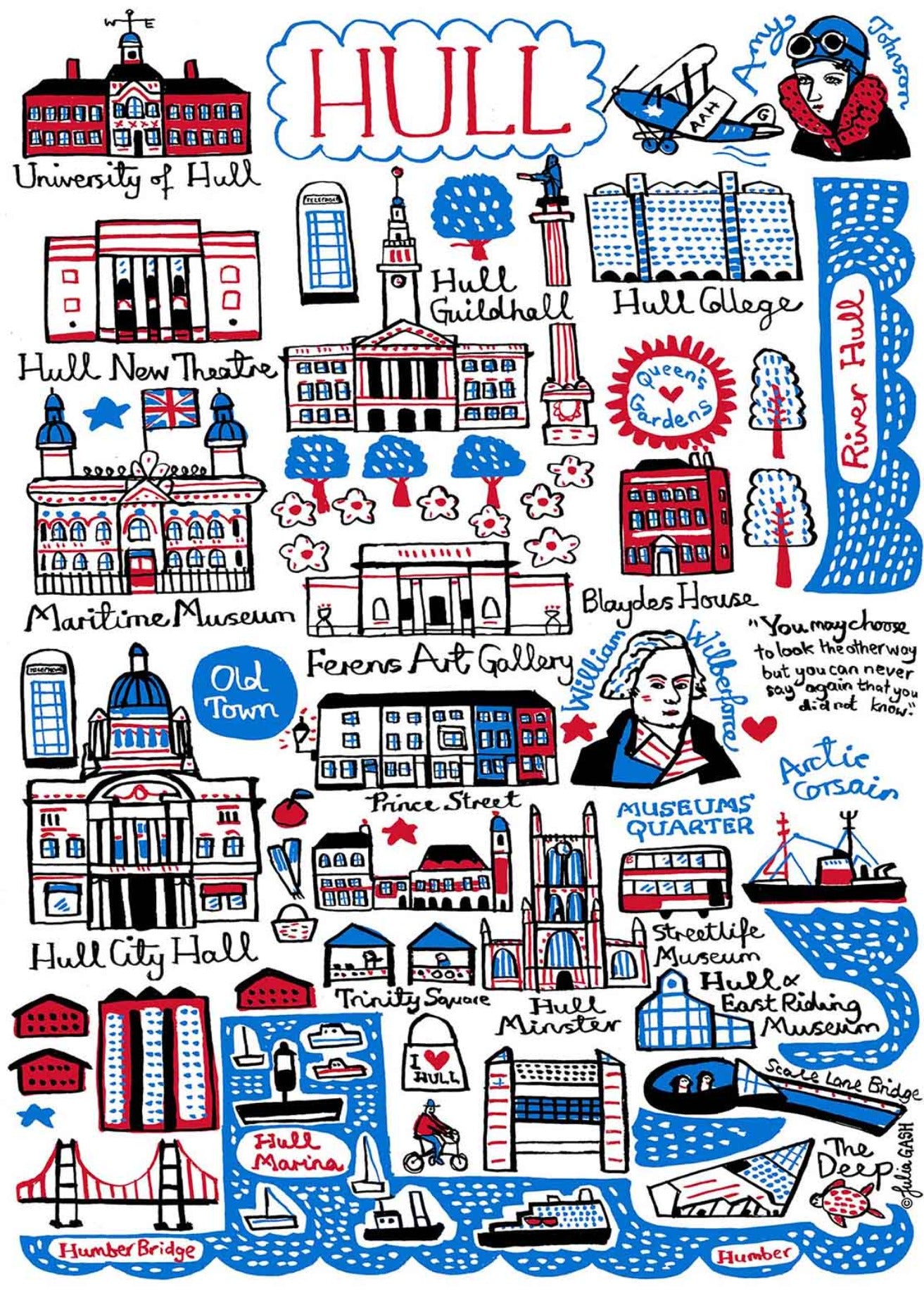 Hull Art Print - Julia Gash