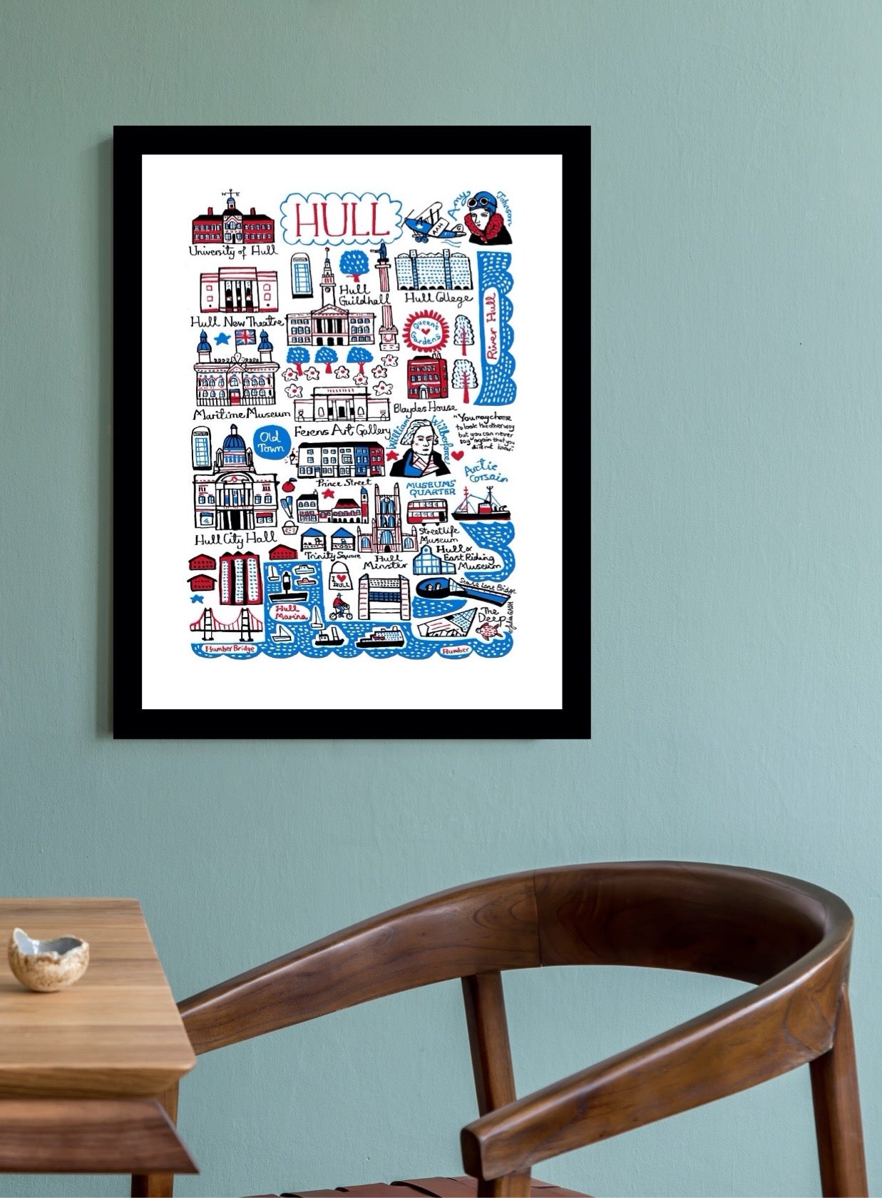 Hull Art Print - Julia Gash