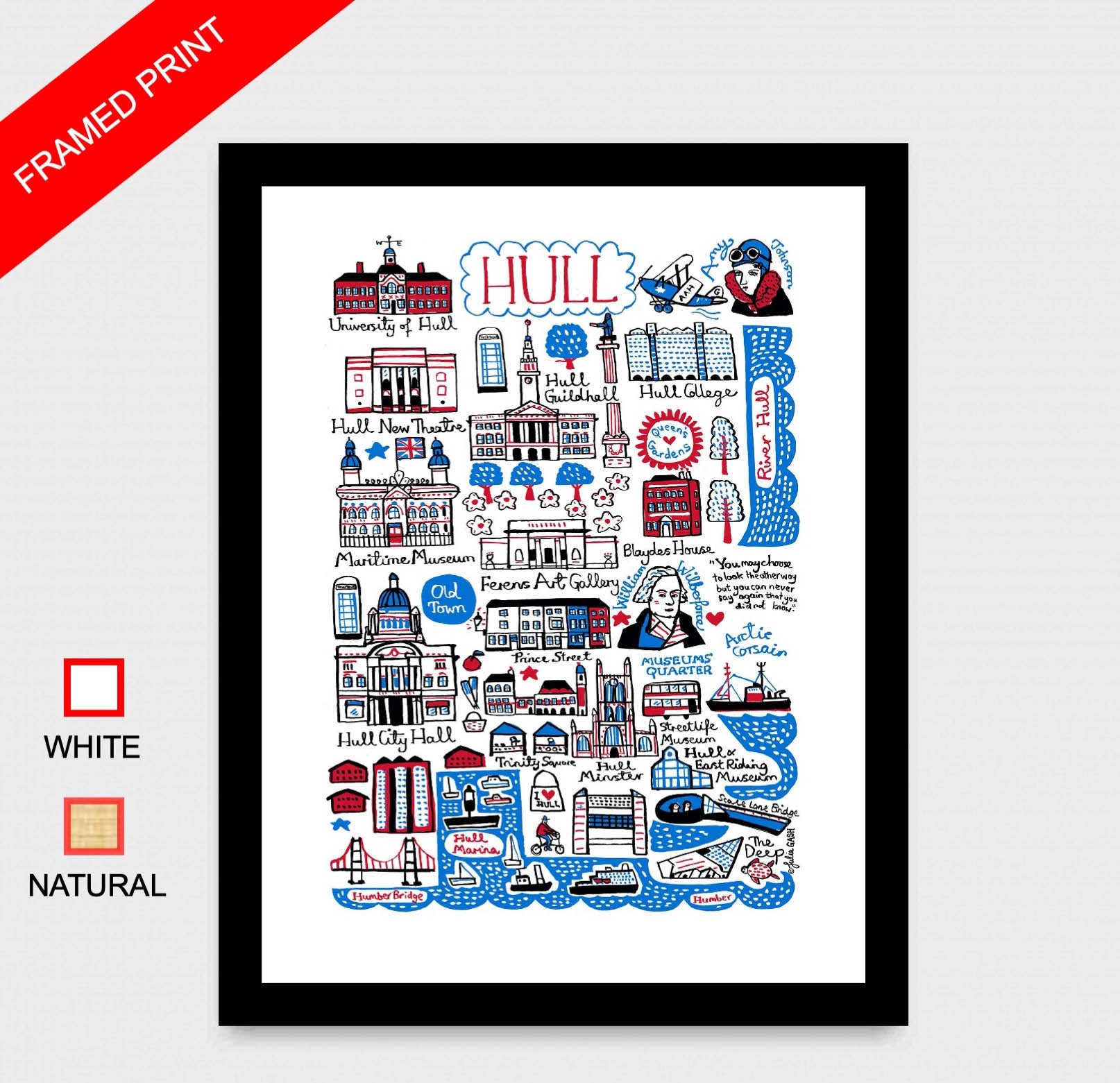 Hull Art Print - Julia Gash