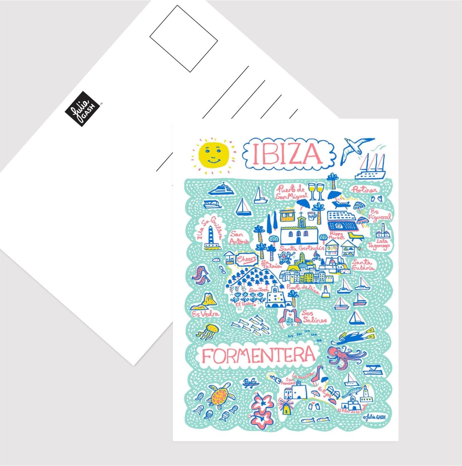 Ibiza Postcard - Julia Gash