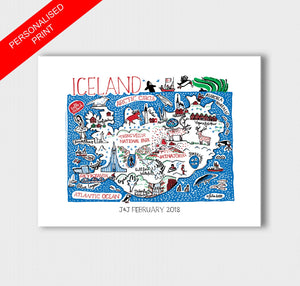 Iceland Reykjavik Art Print - Julia Gash