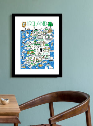 Ireland Rock of Cashel Blarney Stone Kells Galway Castle Art Print - Julia Gash