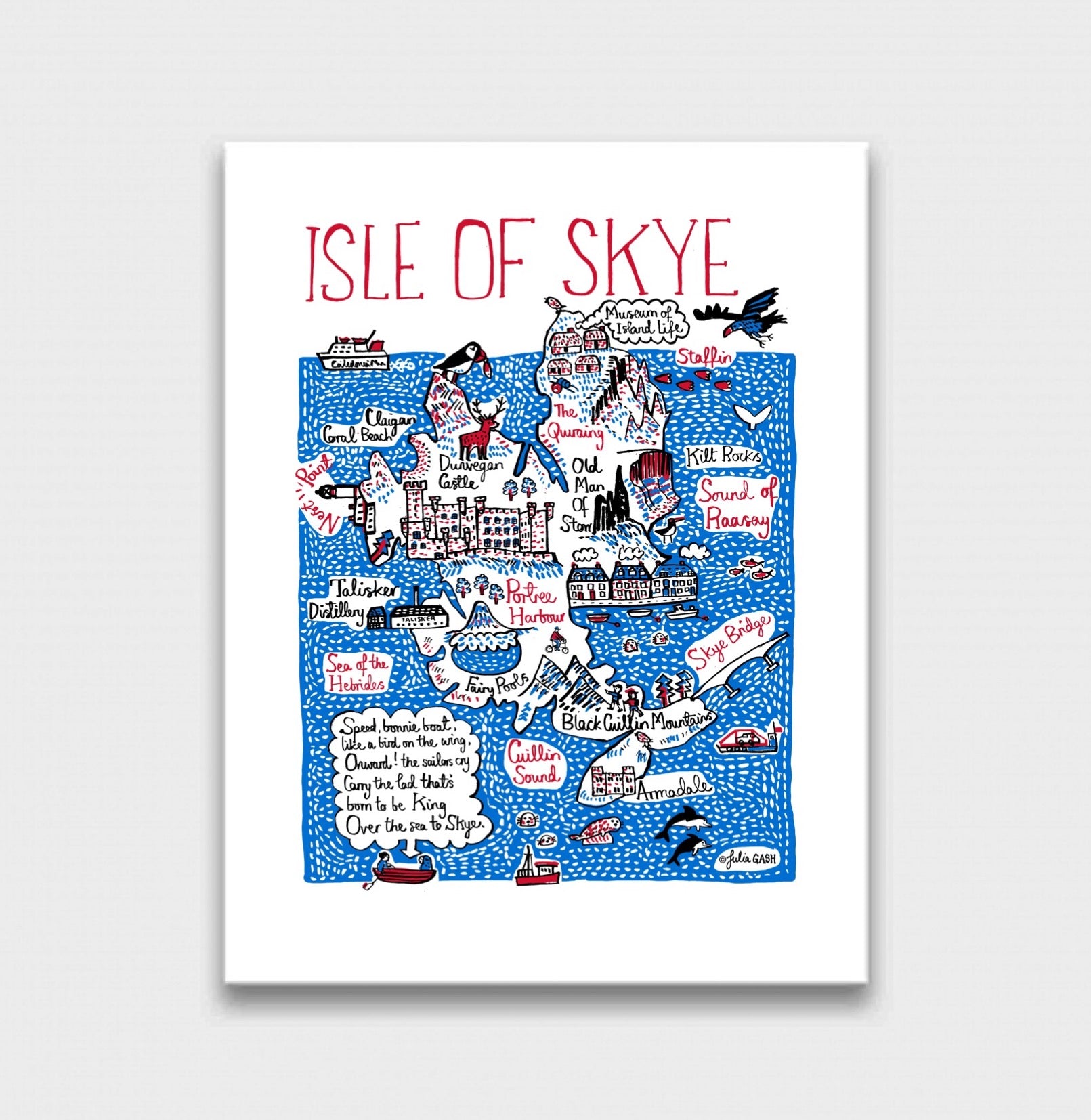 Isle of Skye Art Print - Julia Gash