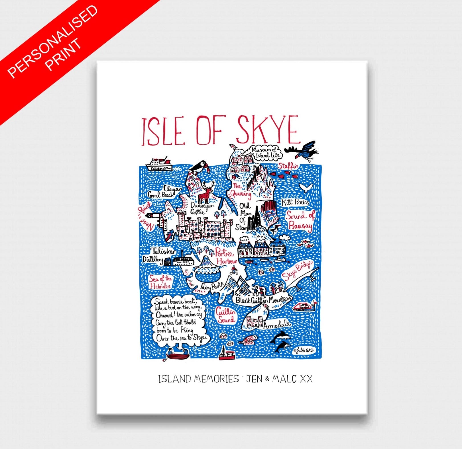 Isle of Skye Art Print - Julia Gash