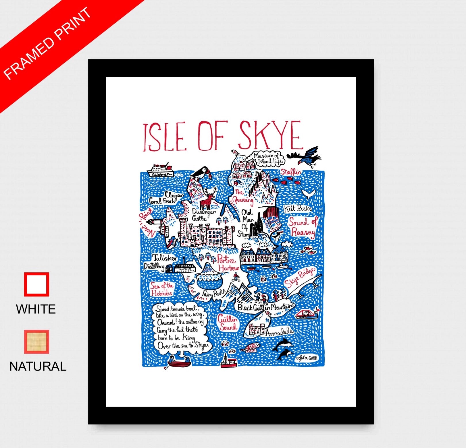 Isle of Skye Art Print - Julia Gash