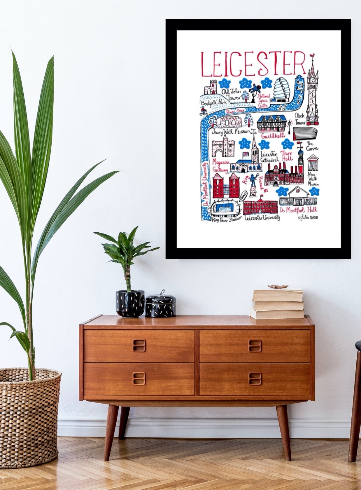 Leicester Art Print - Julia Gash