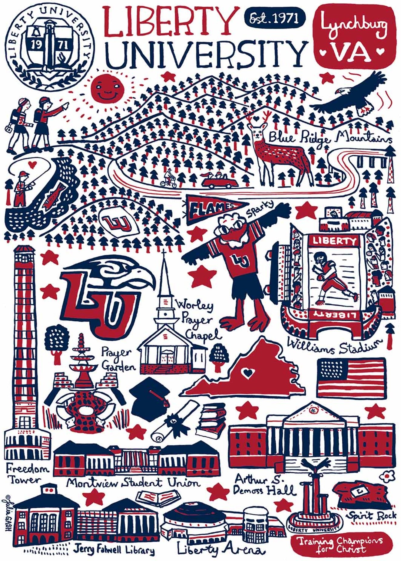 Liberty University by Julia Gash