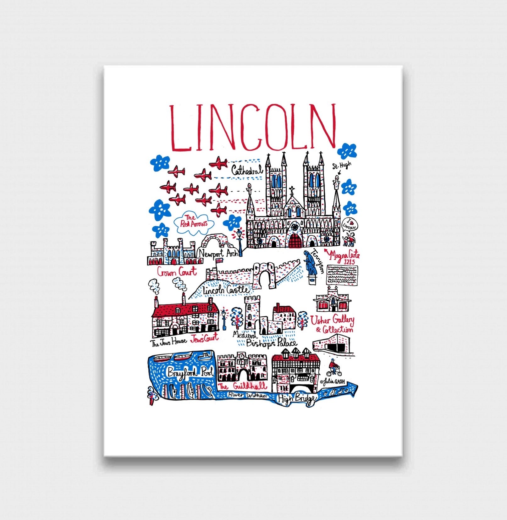 Lincoln Art Print - Julia Gash