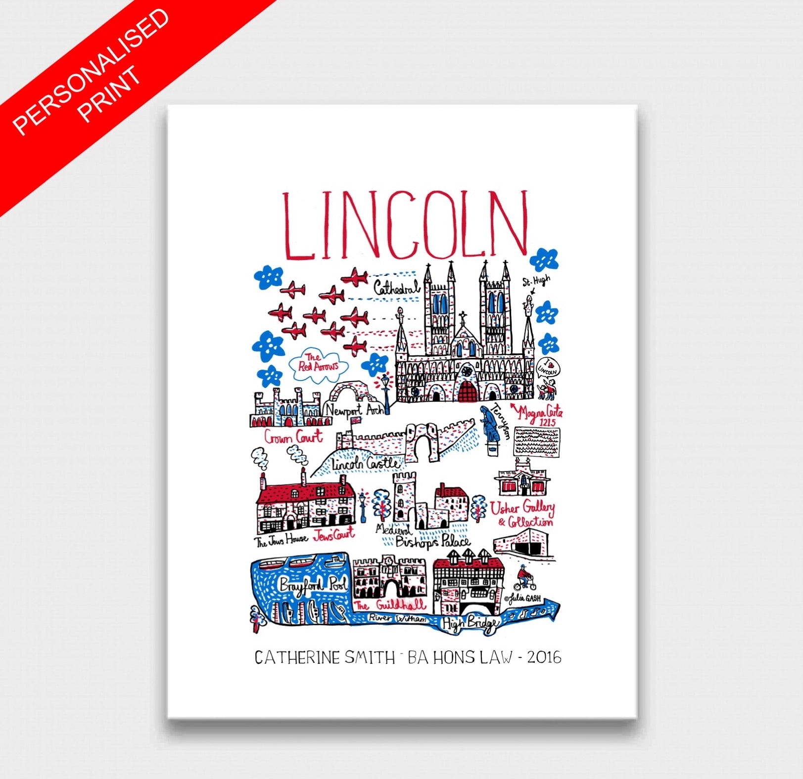 Lincoln Art Print - Julia Gash