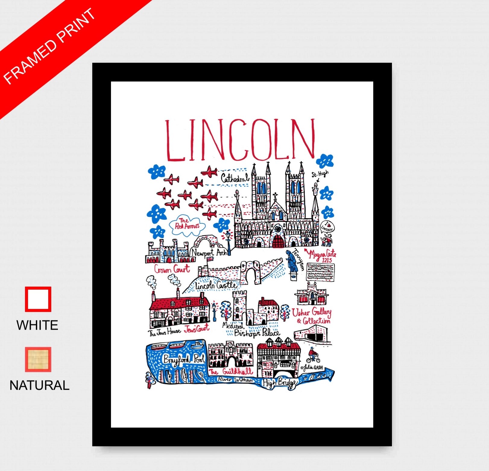 Lincoln Art Print - Julia Gash