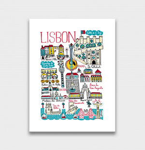 Lisbon Art Print - Julia Gash