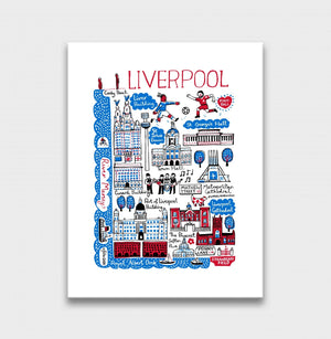 Liverpool The Beatles Strawberry Field River Mersey Merseyside Art Print - Julia Gash