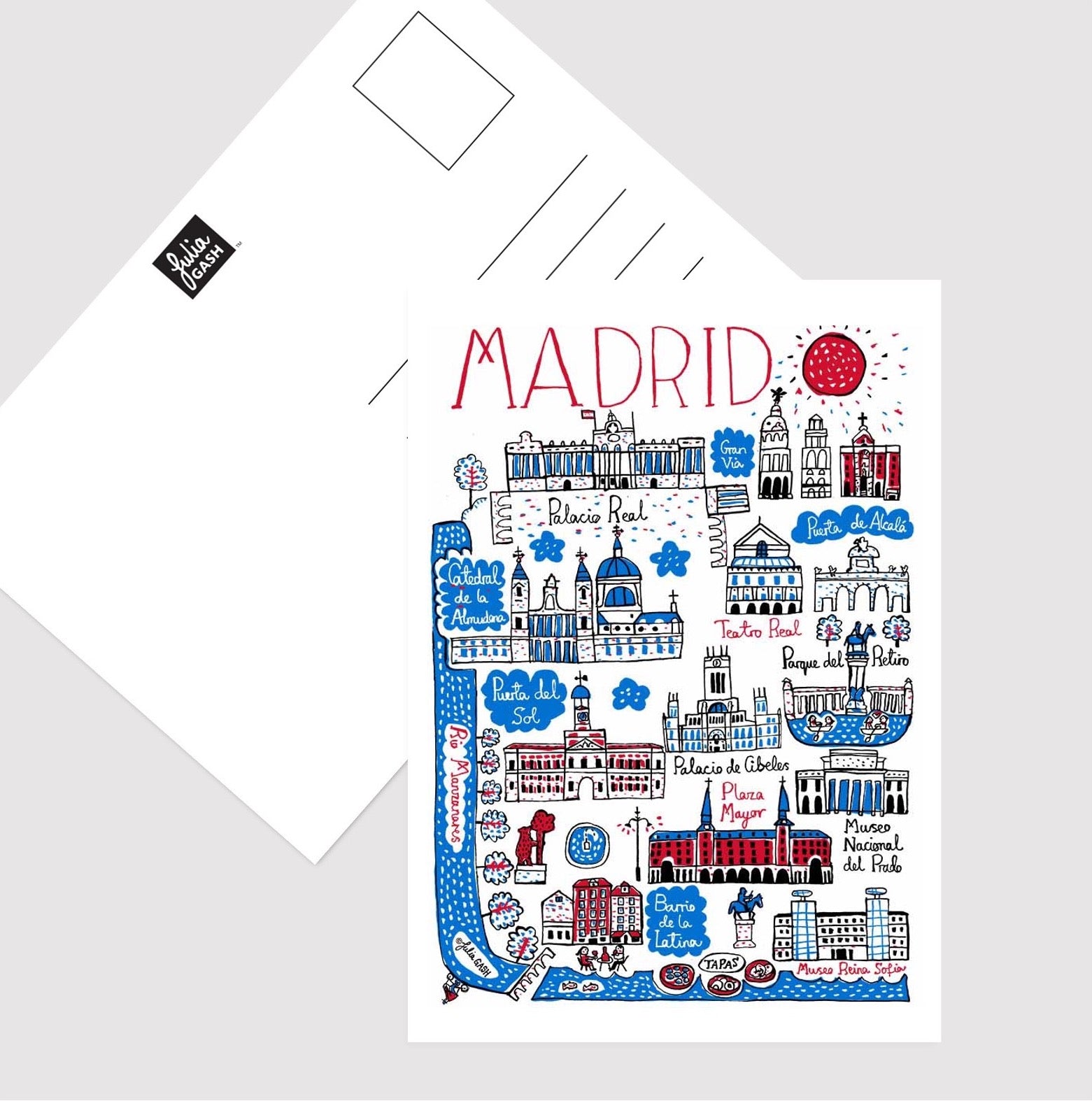 Madrid Postcard - Julia Gash