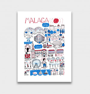 Malaga Art Print - Julia Gash