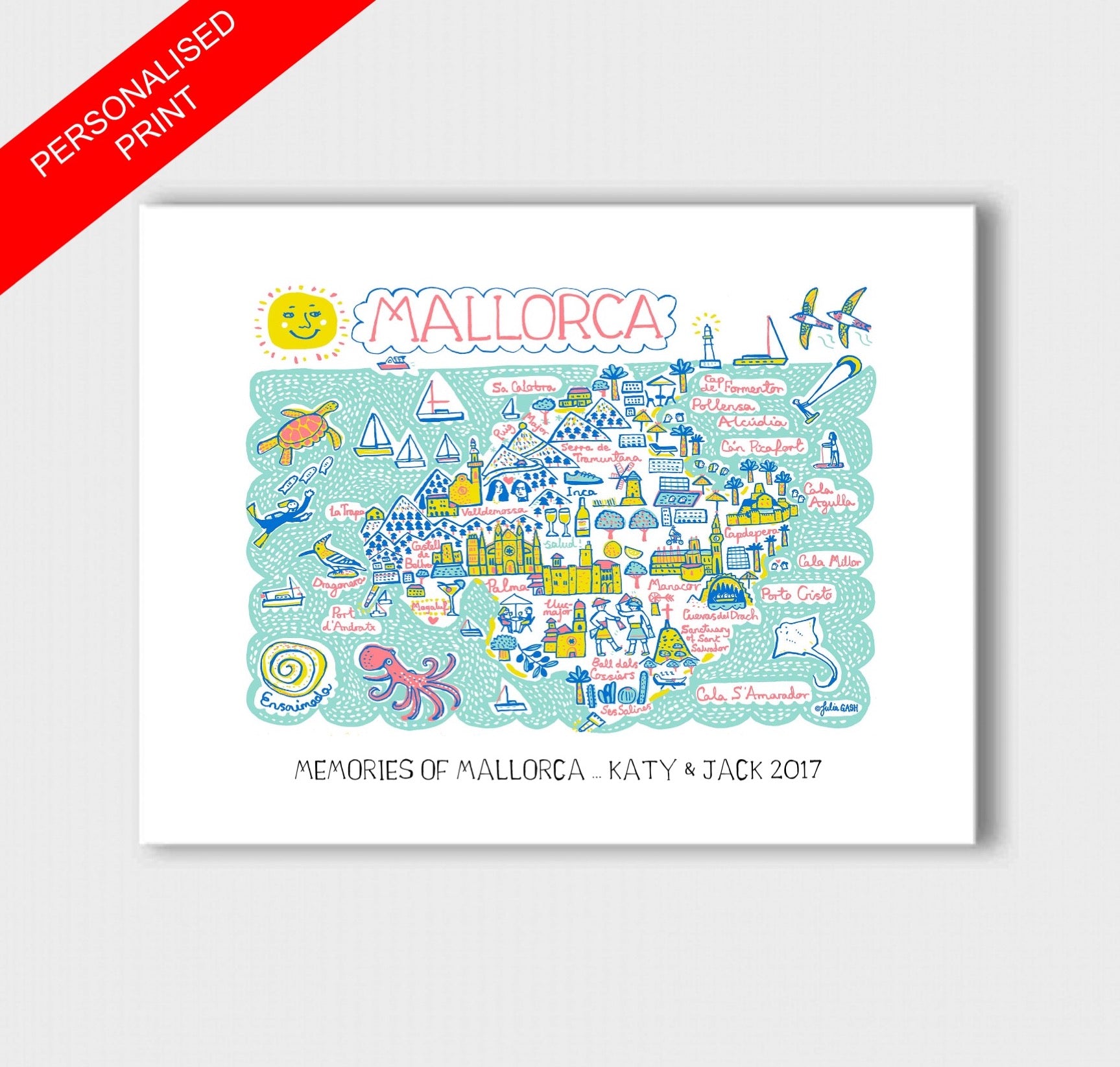 Mallorca Art Print - Julia Gash