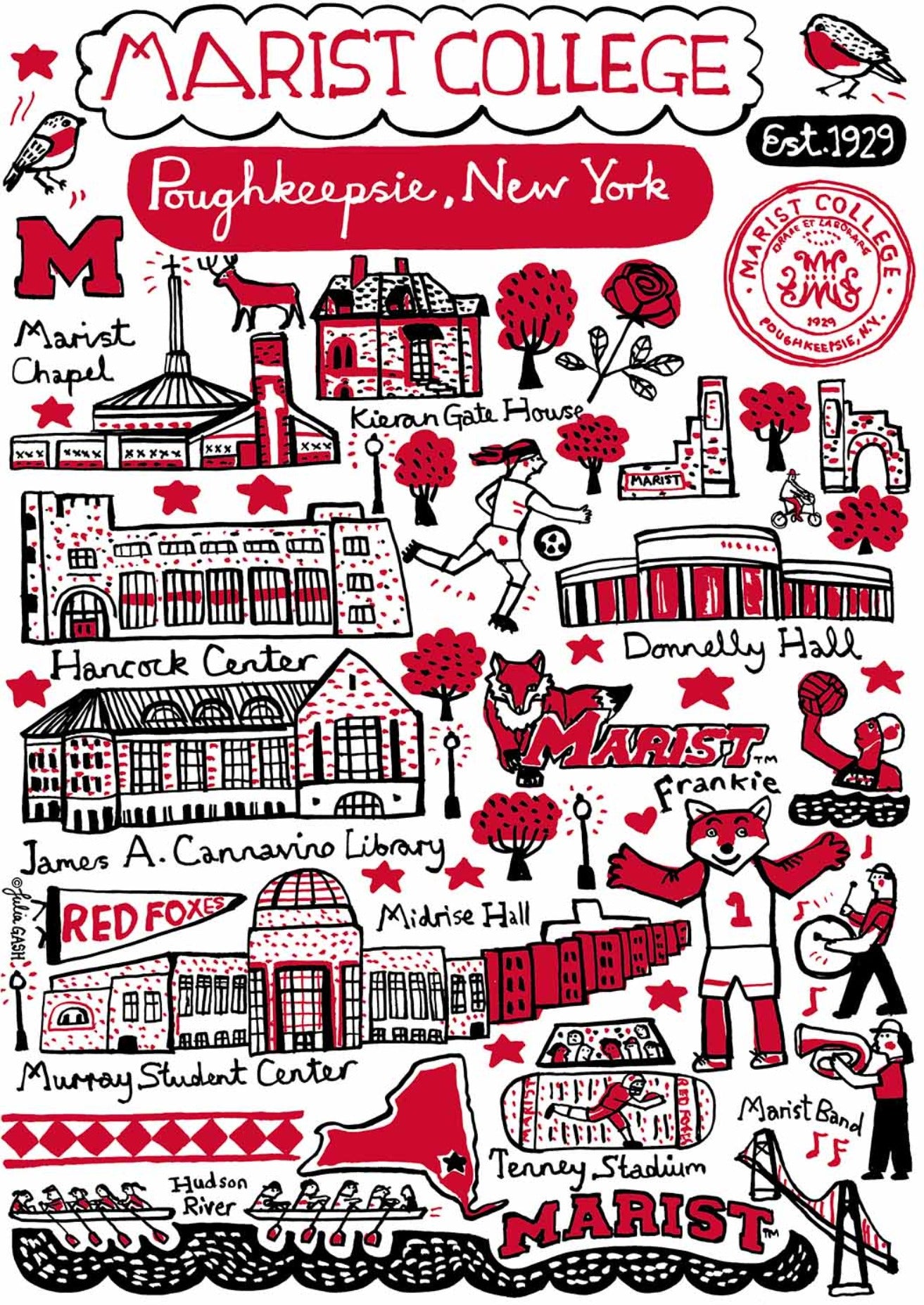 Marist College by Julia Gash