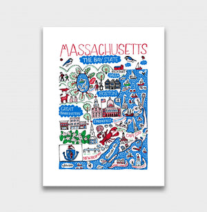 Massachusetts Art Print - Julia Gash