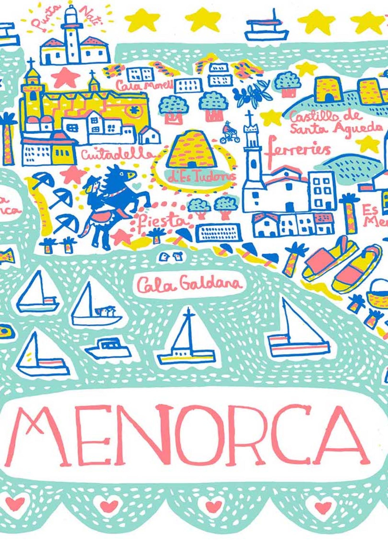 Menorca Postcard - Julia Gash