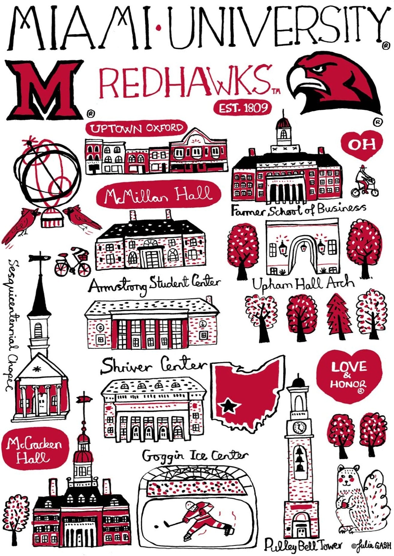 Miami University by Julia Gash