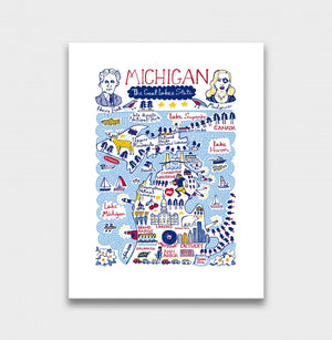 Michigan Art Print - Julia Gash