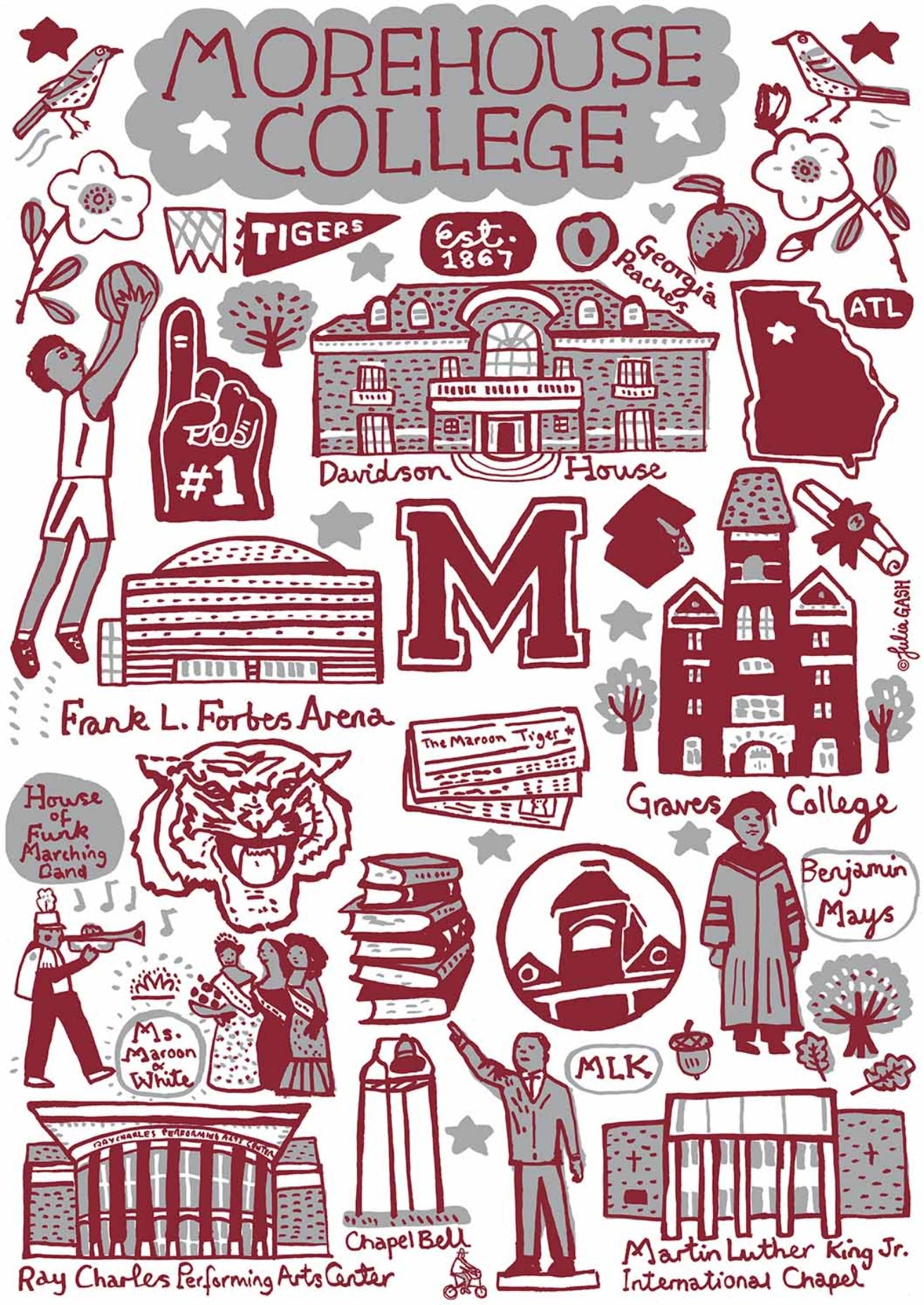 Morehouse College by Julia Gash
