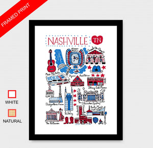Nashville Art Print - Julia Gash