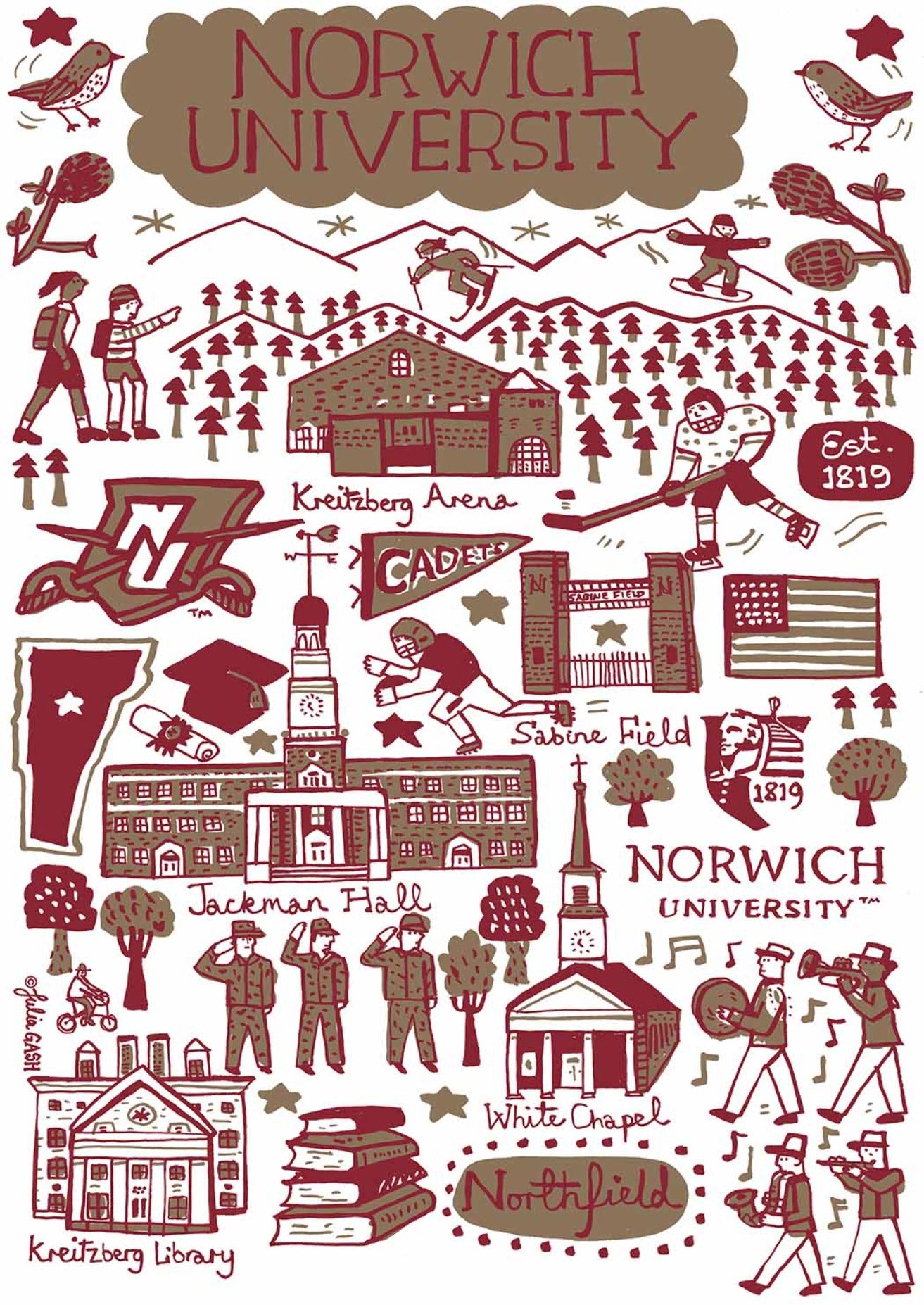 Norwich University by Julia Gash