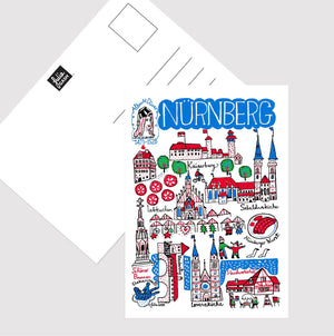 Nurnberg Postcard - Julia Gash