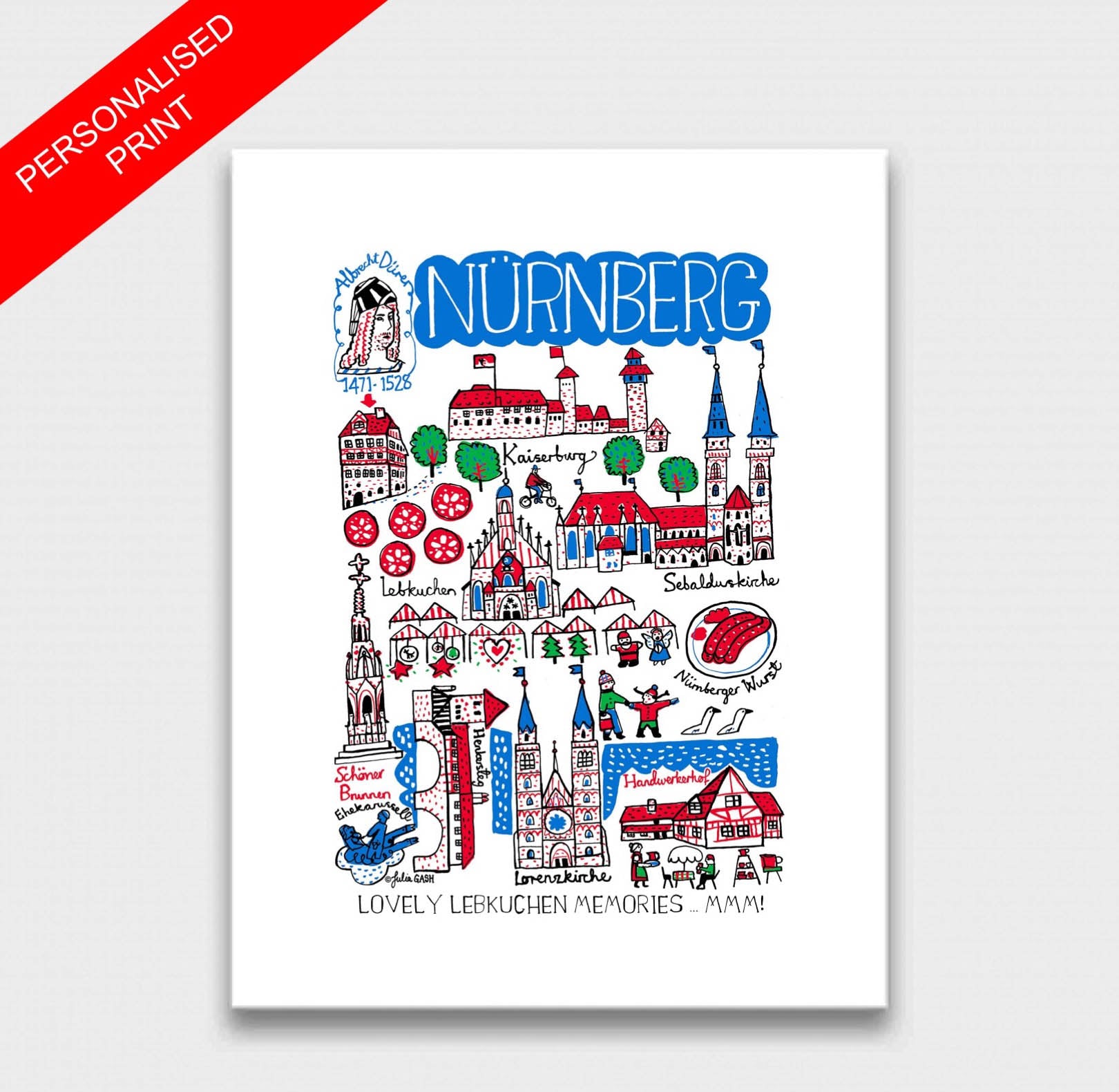 Nurnberg Art Print - Julia Gash