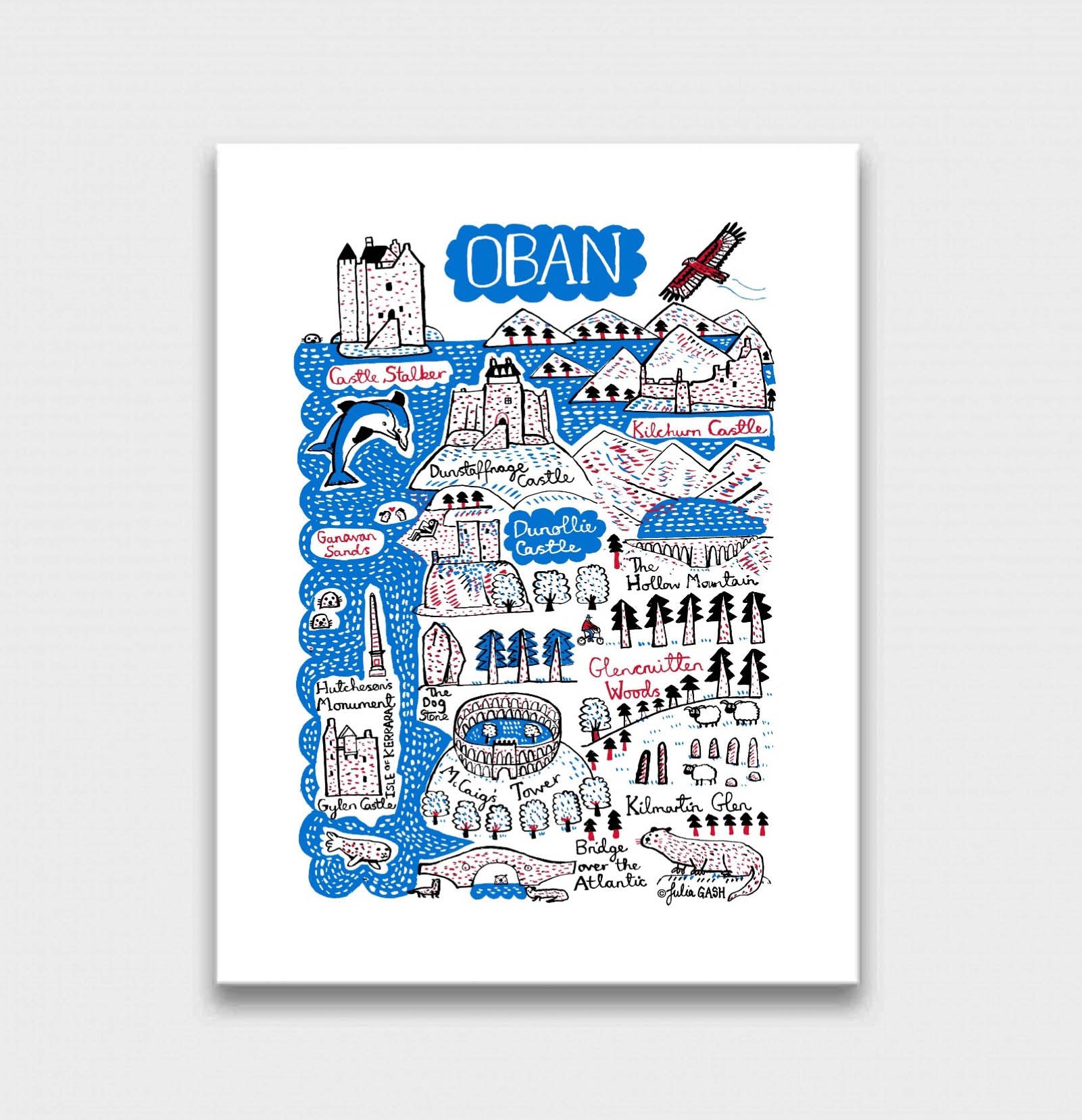 Oban Art Print - Julia Gash