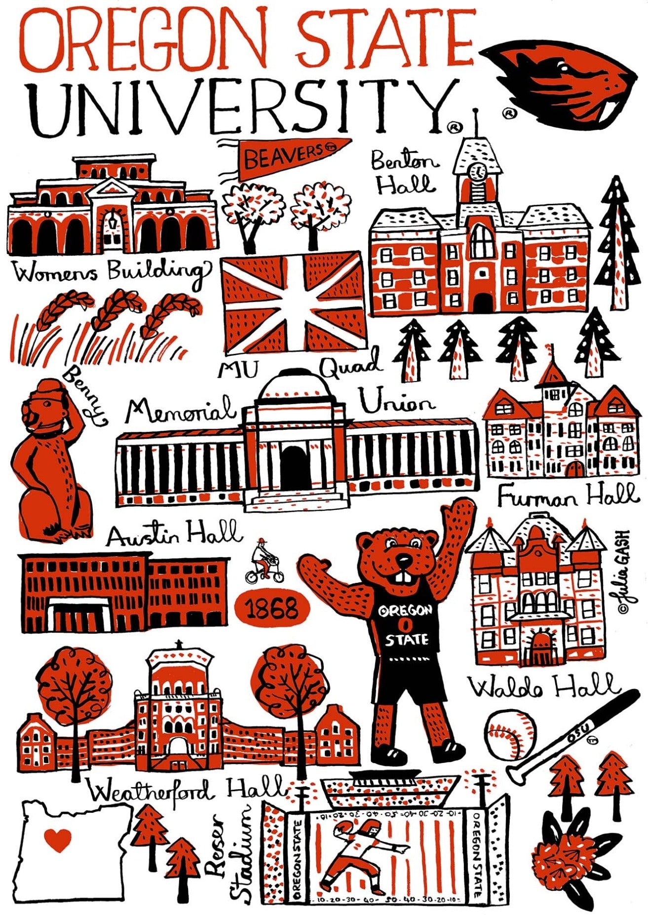 Oregon State University Design Julia Gash