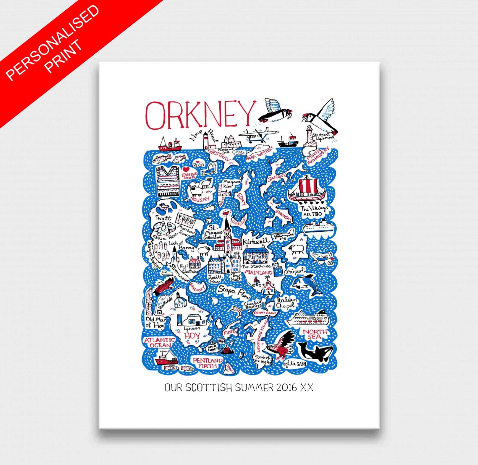 Orkney Art Print - Julia Gash