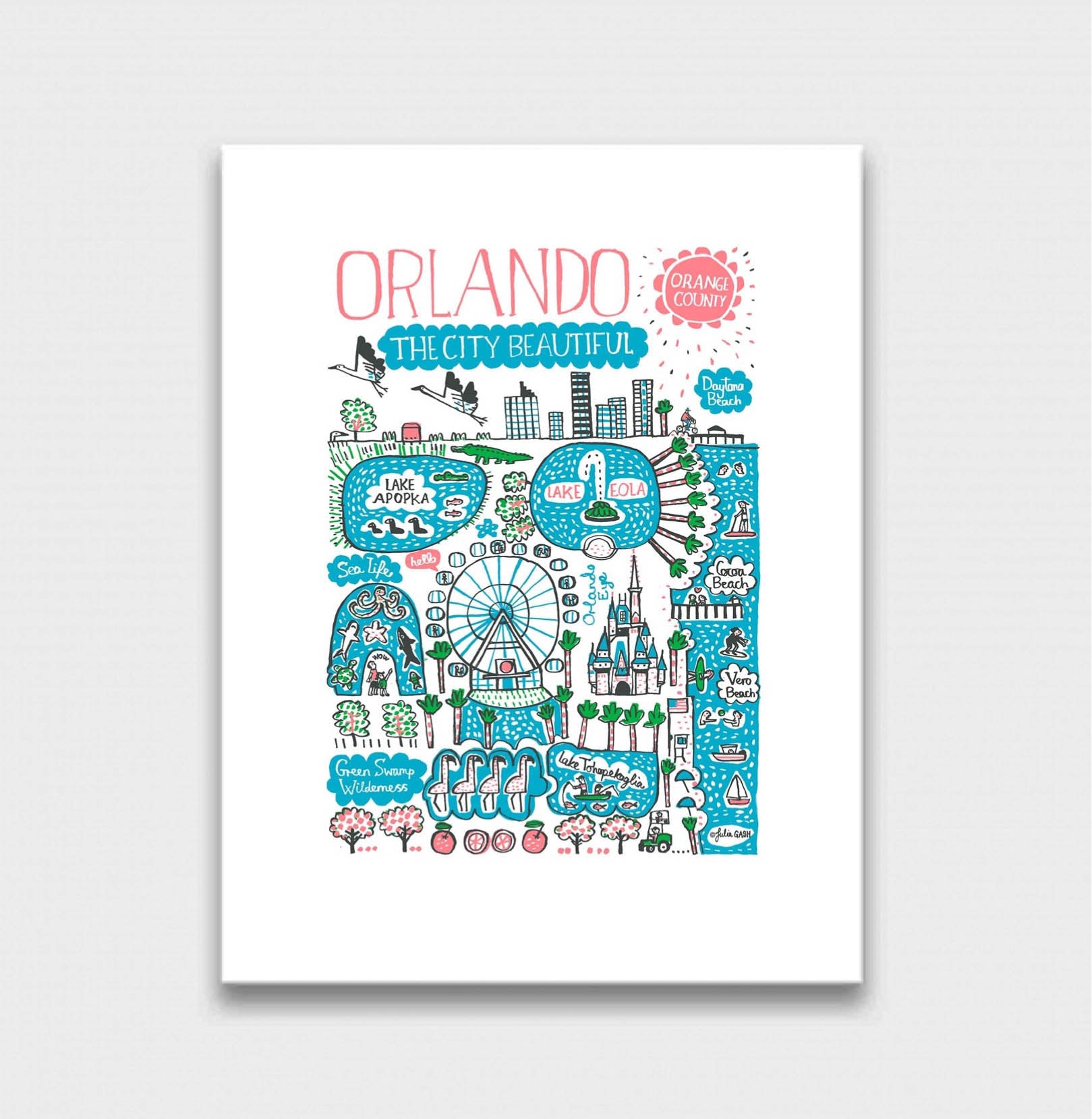 Orlando Art Print - Julia Gash