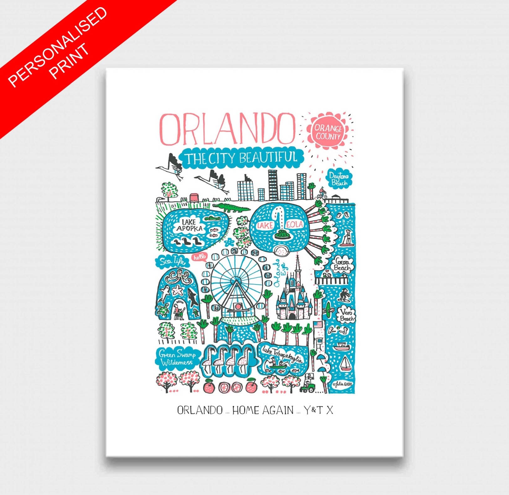 Orlando Art Print - Julia Gash