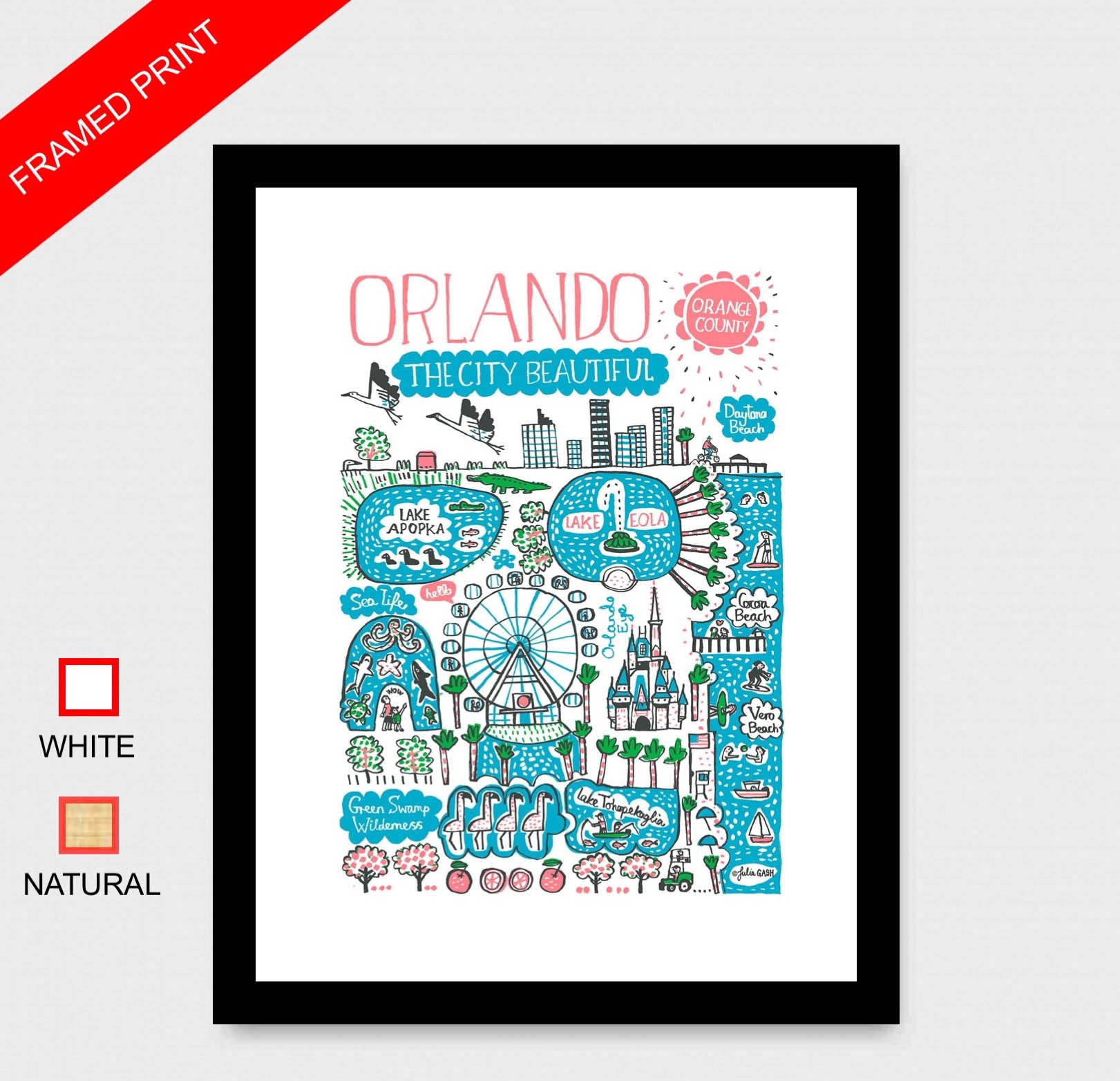 Orlando Art Print - Julia Gash