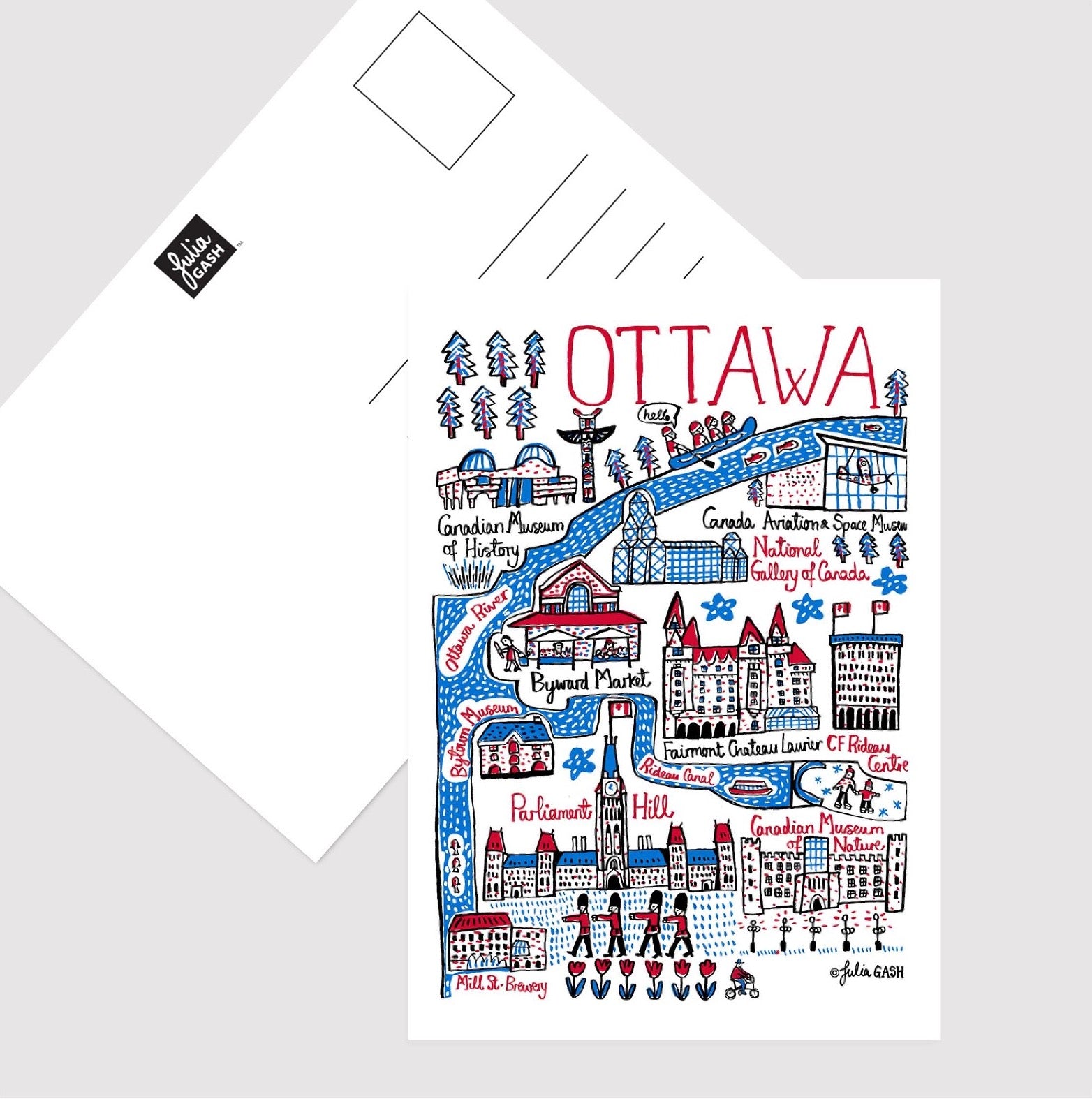 Ottawa Postcard - Julia Gash