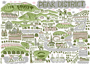 Peak District Postcard by Julia Gash