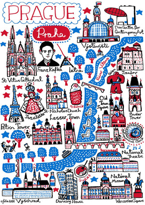 Prague Art Print - Julia Gash