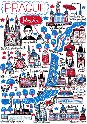 Prague Postcard - Julia Gash
