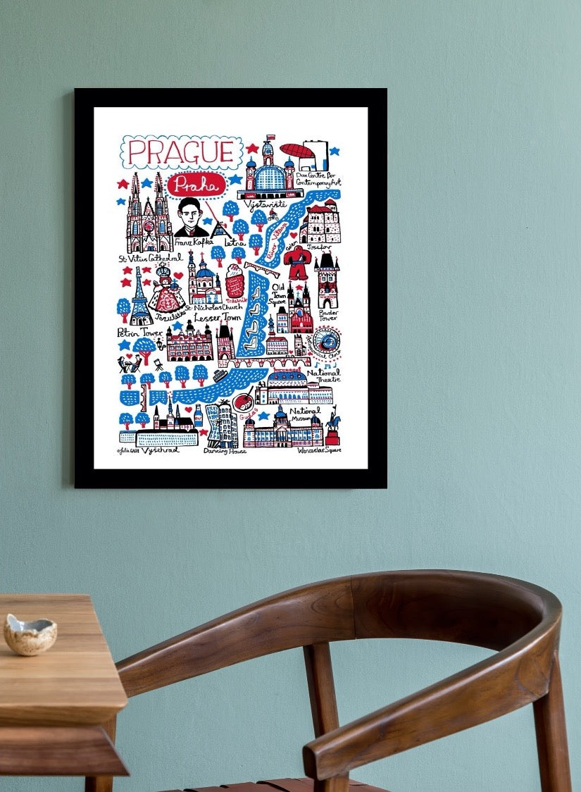 Prague Art Print - Julia Gash