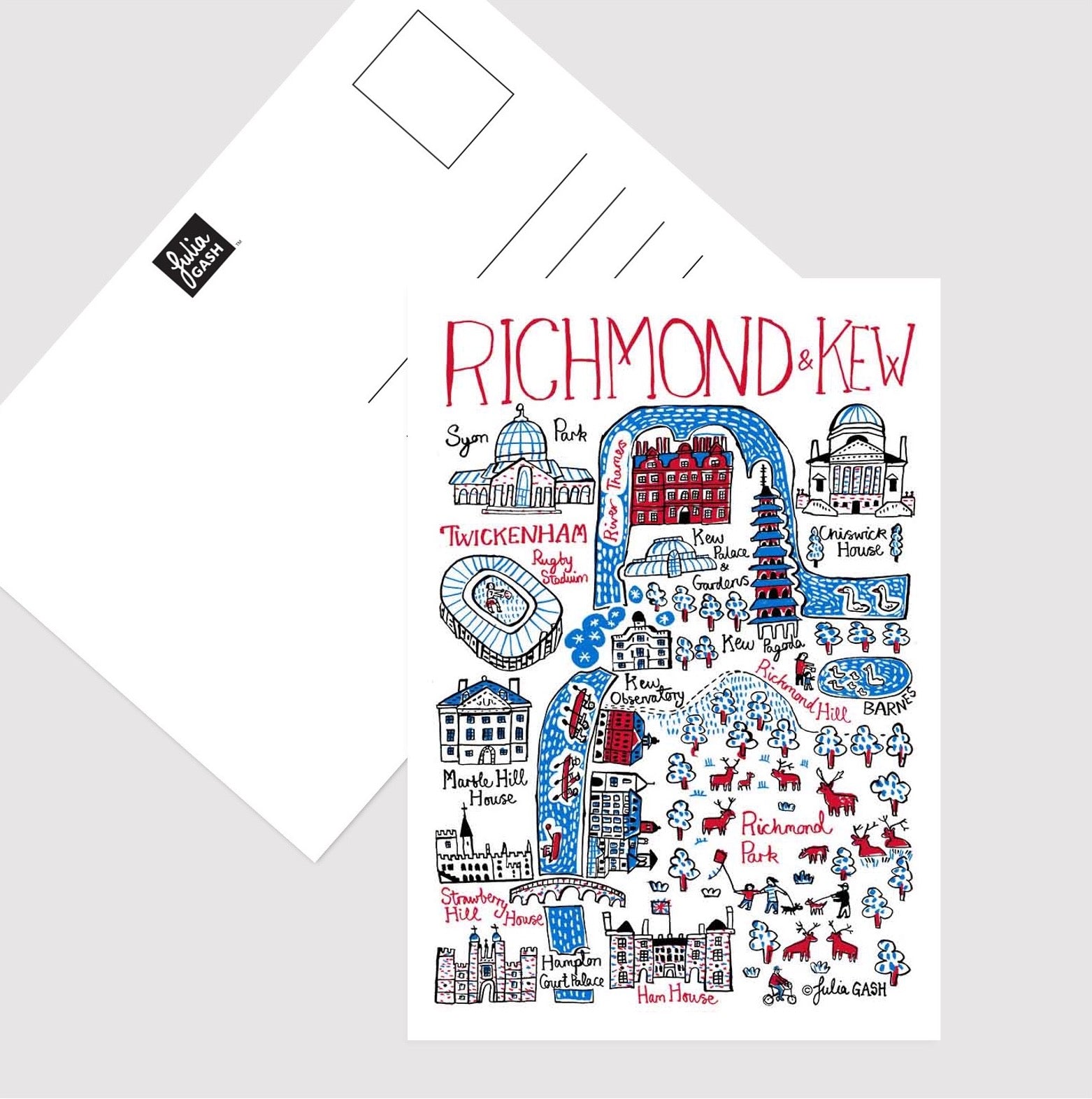 Richmond Postcard - Julia Gash