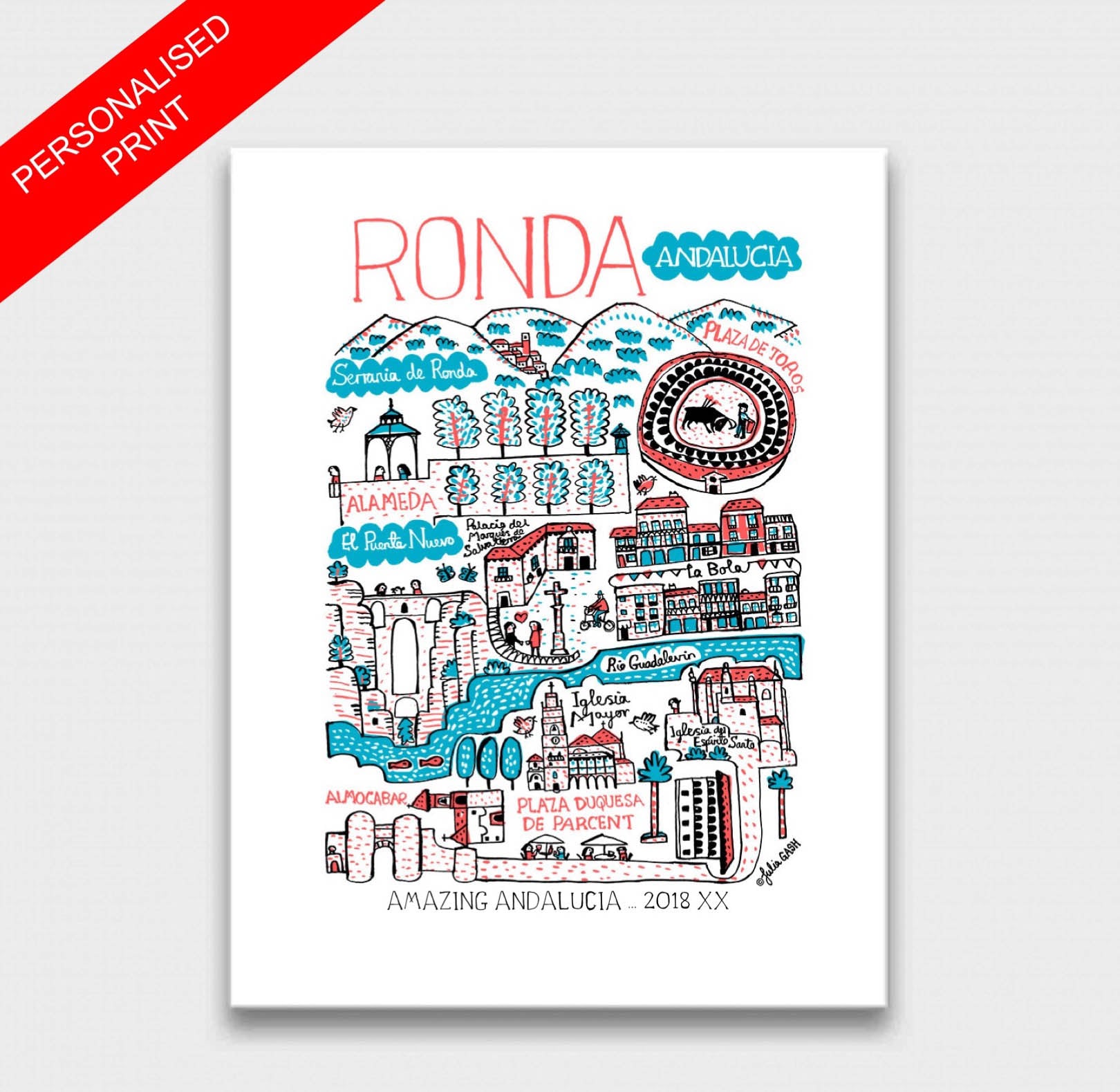 Ronda Art Print - Julia Gash