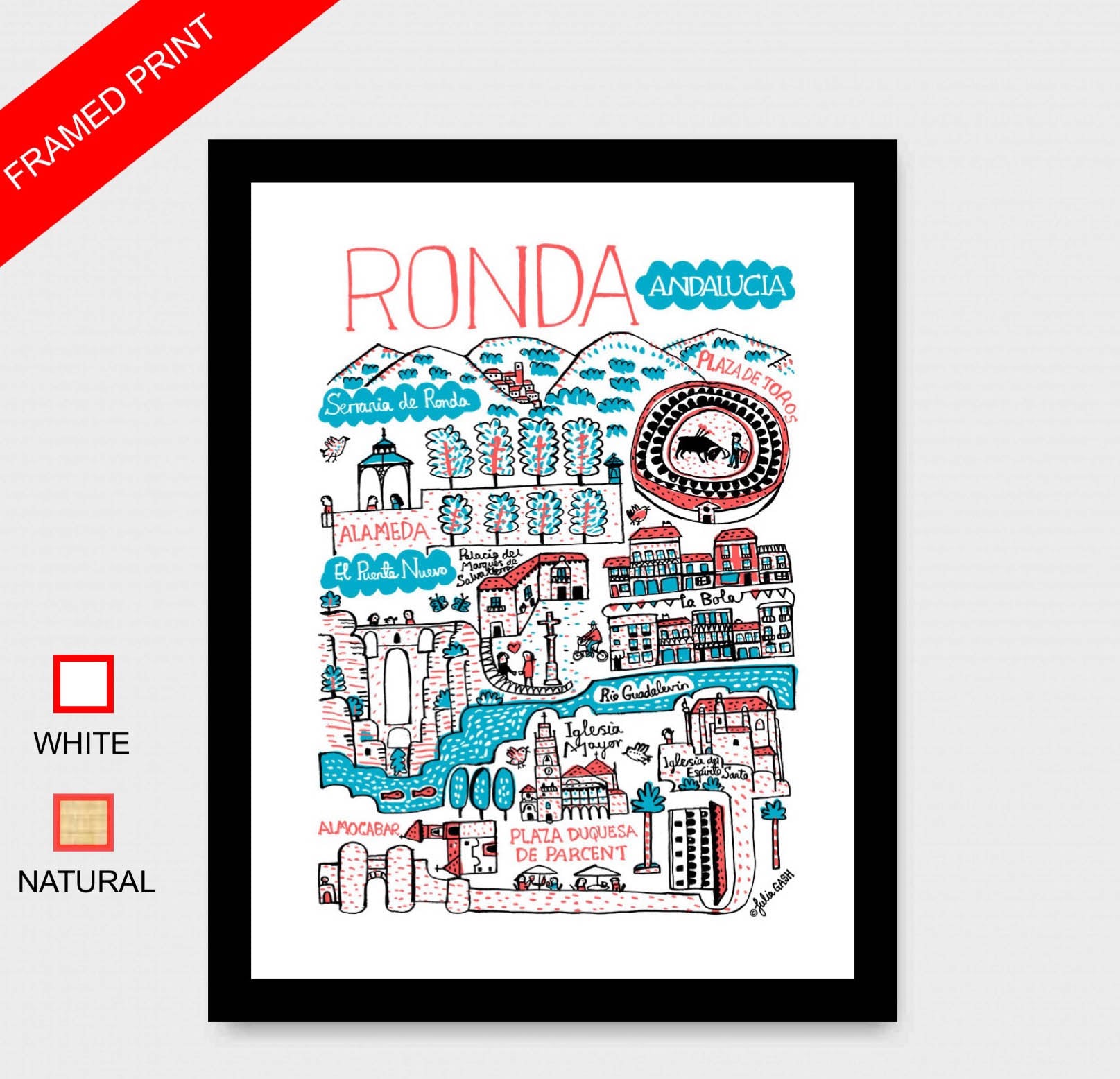 Ronda Art Print - Julia Gash