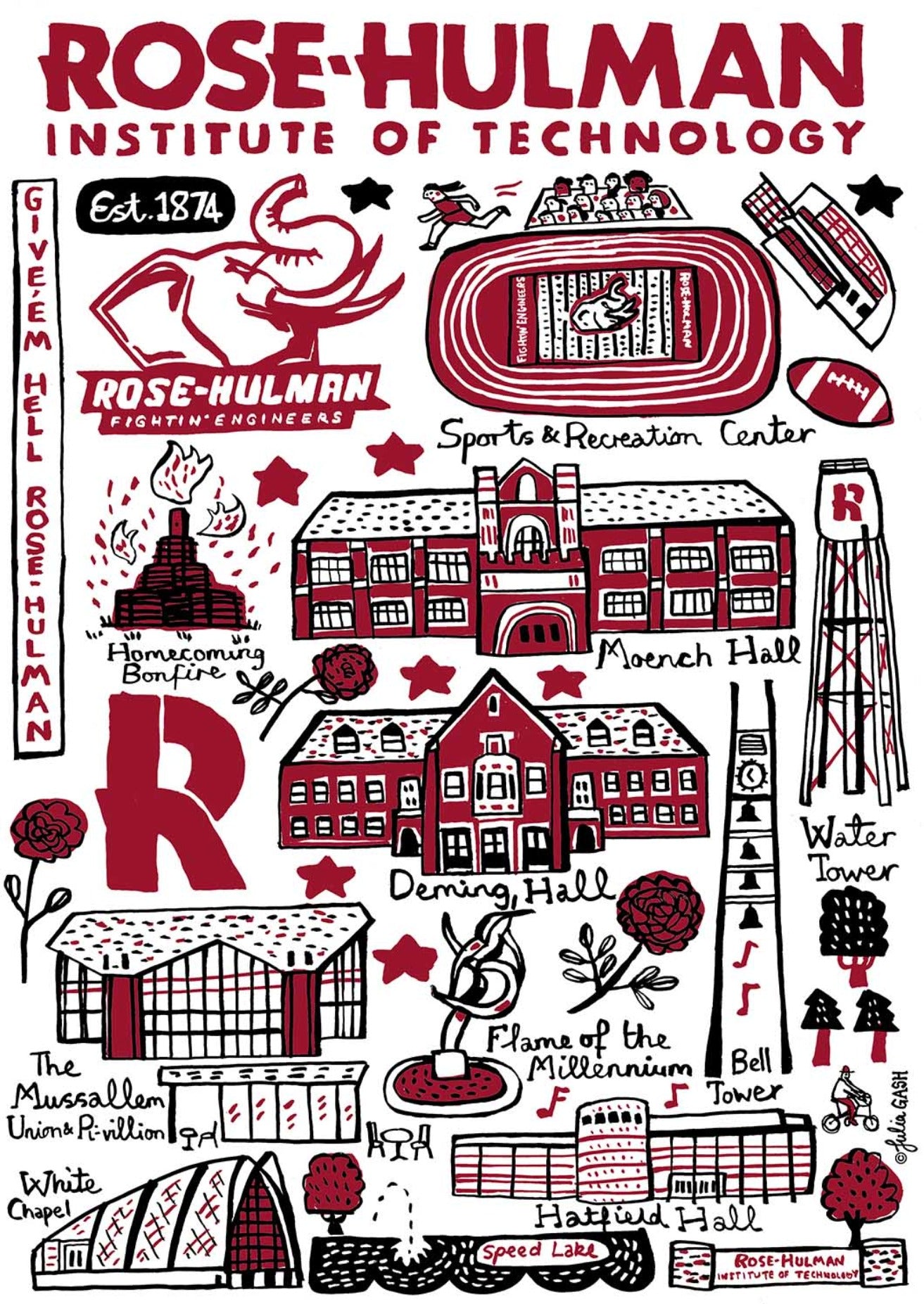 Rose Hulman Institute of Technology Design - Julia Gash