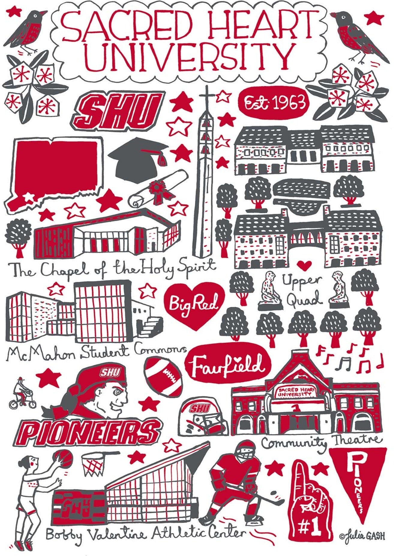 Sacred Heart University by Julia Gash