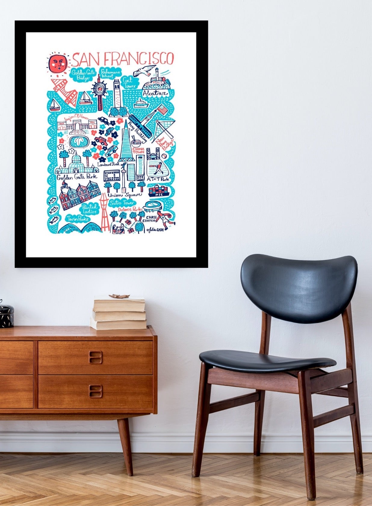 San Francisco Art Print - Julia Gash