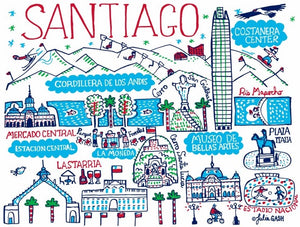 Santiago Art Print - Julia Gash