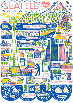 Seattle Postcard - Julia Gash