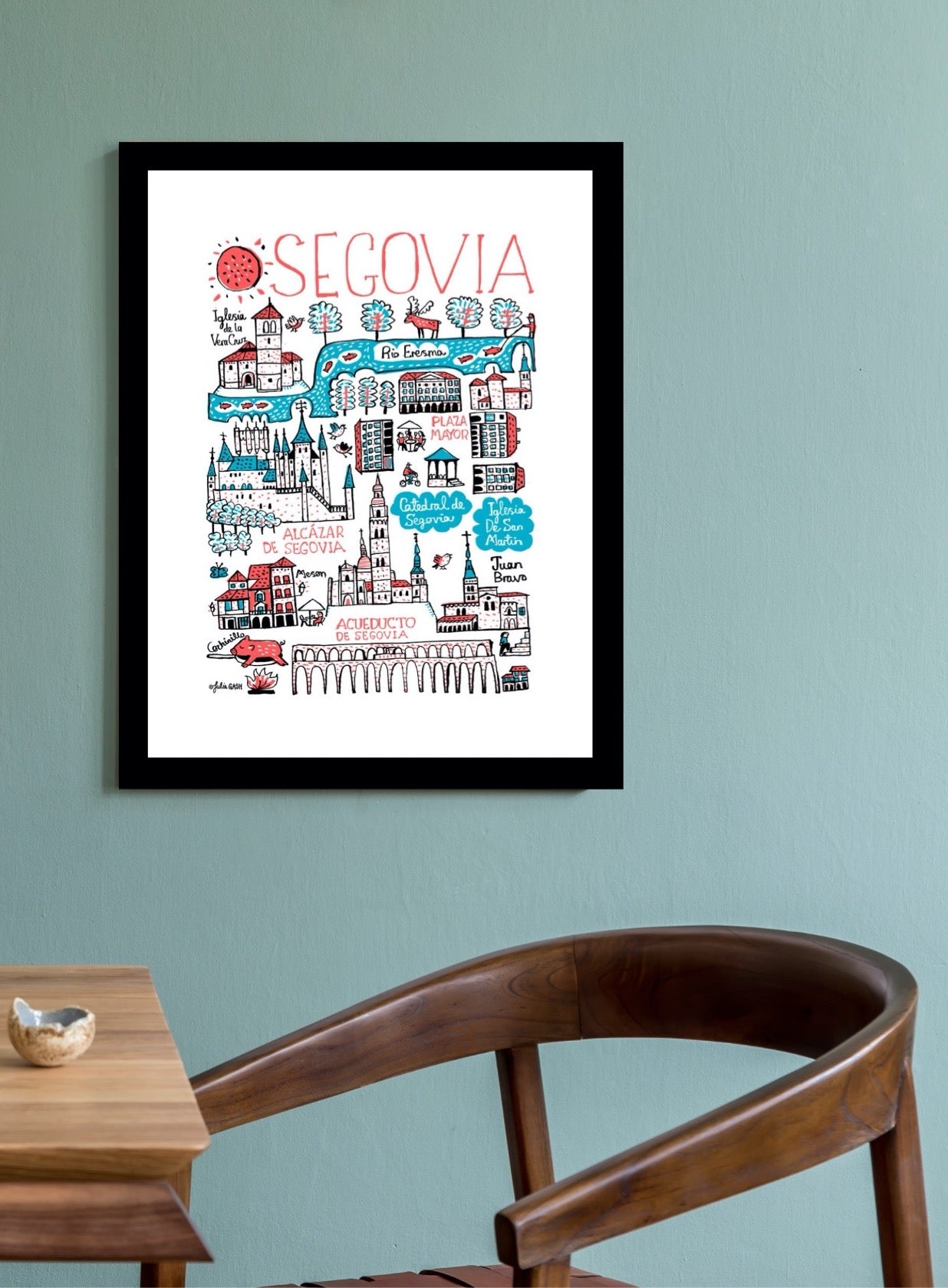 Segovia Art Print - Julia Gash