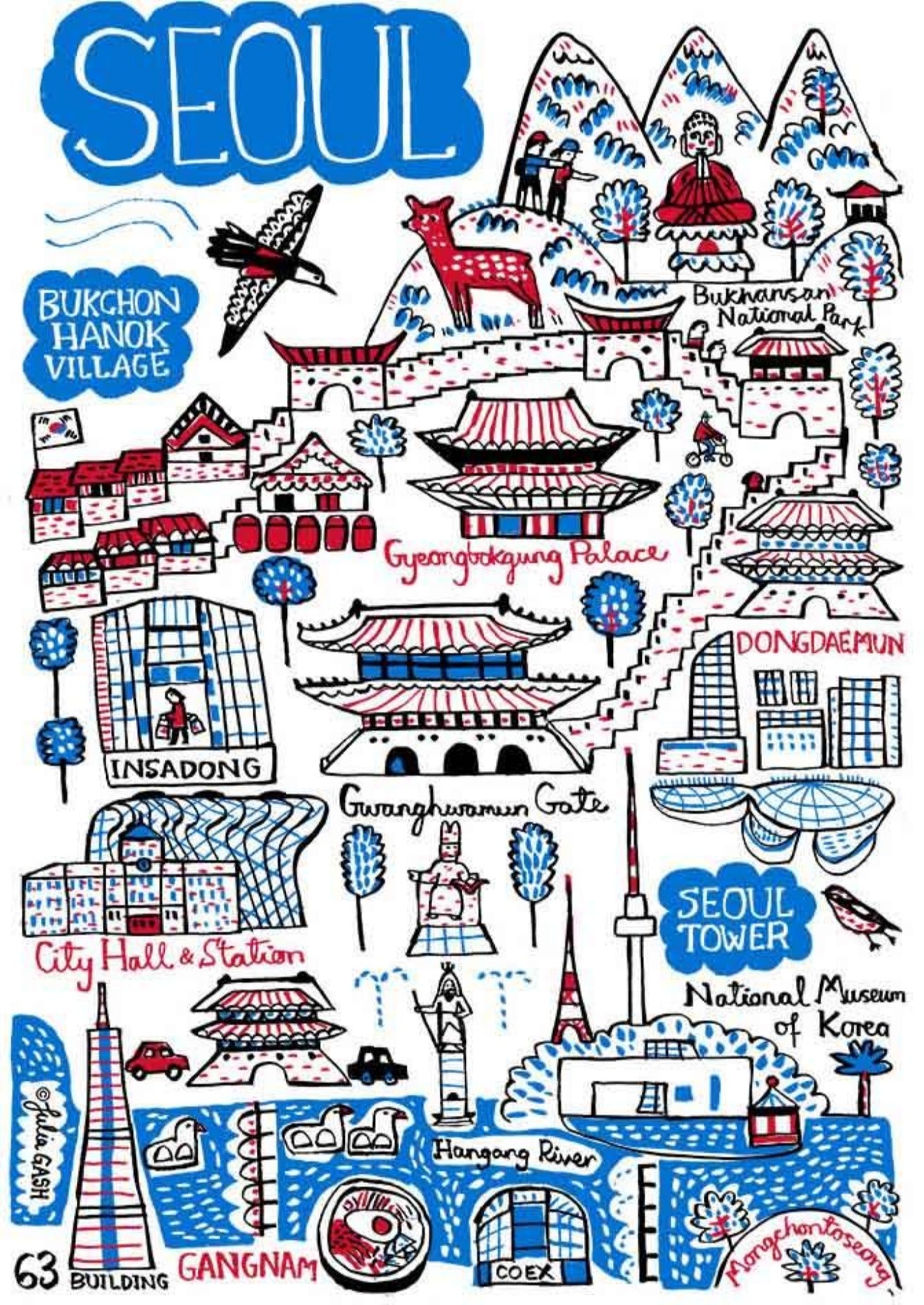 Seoul Postcard - Julia Gash